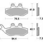 Brzdové destičky SBS přední YAMAHA XT 125 X rok 05-10 – Hledejceny.cz