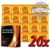Kondom Vitalis Premium Stimulation & Warming 20ks