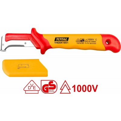 TOTAL Elektrikářský nůž na kabely 185x50 mm Industrial THIDCK1851 – Hledejceny.cz