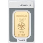 Heraeus zlatý slitek 100 g – Zboží Mobilmania