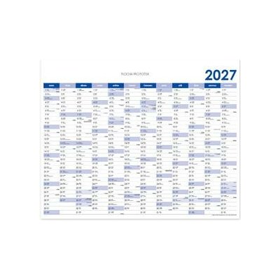 Nástěnný Plánovací mapa CZ 124 x 100 cm modrá 2027 – Hledejceny.cz