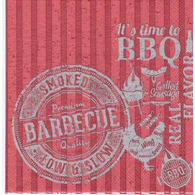 Ubrousek 33x33 cm BARBECUE – Zboží Mobilmania