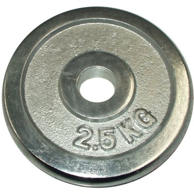 KUBIsport Kotouč chrom 2,5 kg 25 mm – Zboží Dáma