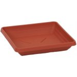 Plastia miska čtyřhranná Lotos 14 x 14 cm terakota – Hledejceny.cz