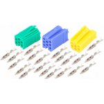 Set Mini ISO konektorů s piny 4carmedia 361441 – Zboží Živě