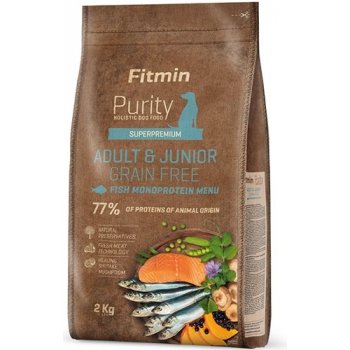 Fitmin Purity Dog Grain Free Adult & Junior Fish Menu 2 kg