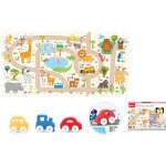 Wiky Měkké bloky s autíčkem safari 8 ks – Zboží Dáma