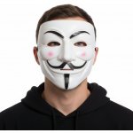 Maska Anonymous Vendeta bílá – Zboží Dáma