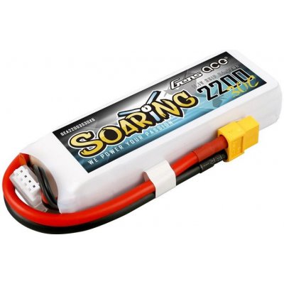 Gens ACE Soaring LiPo 3S 3S1P 30C XT60 Plug 11,1V 2200 mAh – Zbozi.Blesk.cz