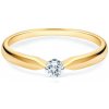 Prsteny Savicki Zásnubní prsten dvoubarevné zlato diamant SAVPB0095 ZB