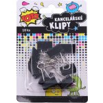 Klip kancelářský 10 ks, 19 mm – Hledejceny.cz