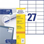 Avery Zweckform Etikety 100 listů A4 bílé 70 x 32 mm univerzální 3479 – Zboží Dáma