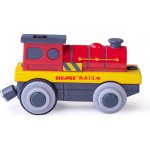 Bigjigs Rail Elektrická lokomotiva Červený silák – Zboží Mobilmania