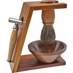 PAK Sada na holení "BARBER PRO" Holící strojek, štětka, miska a stojan – Zboží Dáma