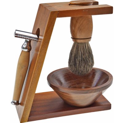 PAK Sada na holení "BARBER PRO" Holící strojek, štětka, miska a stojan – Zboží Dáma