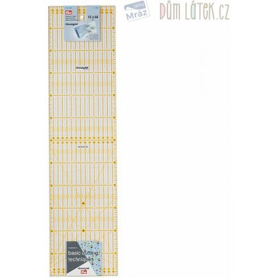 Pravítko na patchwork 15x60 cm – Zboží Dáma