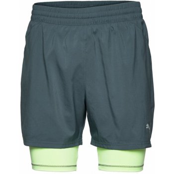 Puma pánské kraťasy RUN 2IN1 5 short DARK SLATE-FIZZY LIG 52104942 šedá