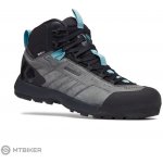 Black Diamond Mission Leather Mid Wp dámska obuv steel grey/costal blue – Hledejceny.cz