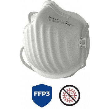 Pardam BreaSAFE Classic FFP3 NR bez ventilku 3 ks