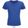 Dětské tričko dětské tričko z organické bavlny SOL'S královská modrá