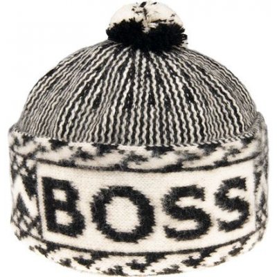 Tonak Boss čepice zmijovka černá-smetanová – Zboží Mobilmania