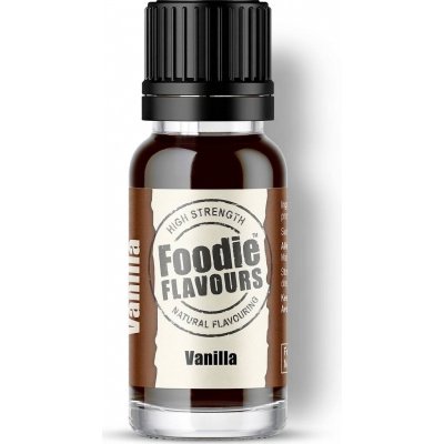 Foodie Flavours Přírodní koncentrované aroma 15 ml vanilka – Hledejceny.cz
