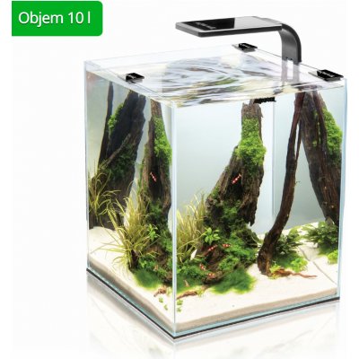 Aquael Shrimp Smart akvarijní set černý 20 x 20 x 25 cm, 10 l – Zboží Mobilmania