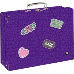 Oxybag Kufřík lamino hranatý A4 OXY GO Fashion – Zboží Mobilmania