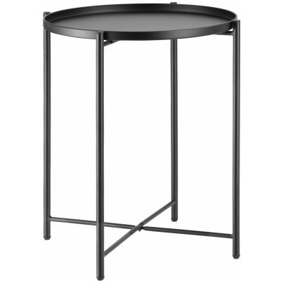 tectake 404185 odkládací stolek chester - černá – Hledejceny.cz