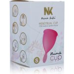 Nina Kikí Nina Cup Menstruační kalíšek Velikost S růžová – Zboží Dáma