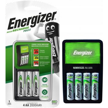 Energizer Maxi Charger + 4x AA 2000 mAh EN-638582