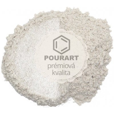 PourArt Metalický prášek DK401 Pearl Silverin White 10 g – Zbozi.Blesk.cz
