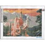 SMT Creatoys Diamantový obrázek Neuschwanstein v zimě 40 x 30 cm s doplňky v blistru 7 x 33 x 3 cm – Hledejceny.cz
