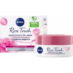Nivea Rose Touch hydratační denní krém 50 ml – Zboží Dáma