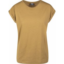 Urban Classics Ladies Extended Shoulder Tee písková