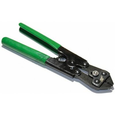 Kleště lisovací a střihací pro ALU objímky DIN 3093 610mm, lis 1-6mm, střih 6mm – Hledejceny.cz