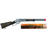 Alltoys puška kovbojská stříbrná kovová 8 ran – Zbozi.Blesk.cz