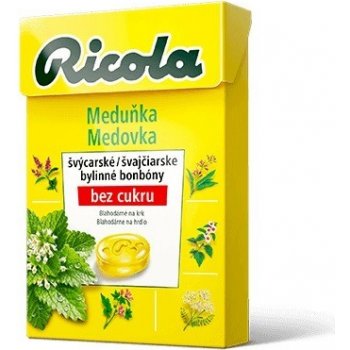 Ricola bonbóny z meduňky 40 g