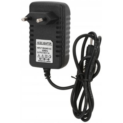DC NABÍJEČKA 9V 1A KOMPATIBILNÍ NAPÁJECÍ ZDROJ 50-60HZ – Hledejceny.cz
