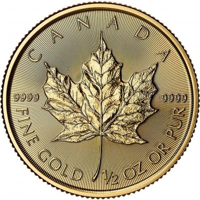 Royal Canadian Mint Zlatá mince Maple Leaf 2026 1/2 oz – Hledejceny.cz