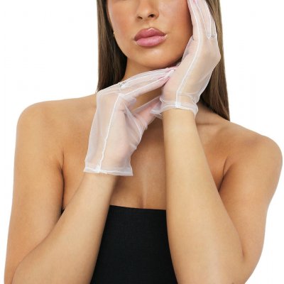 Prima obchod Společenské rukavice tylové barva bílá – Zboží Dáma