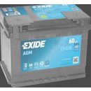 Exide Start-Stop AGM 12V 60Ah 680A EK600