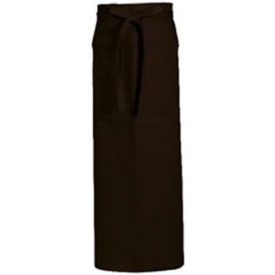 Workwear Milano Dlouhá pracovní zástěra 00111-01 Chocolate – Hledejceny.cz