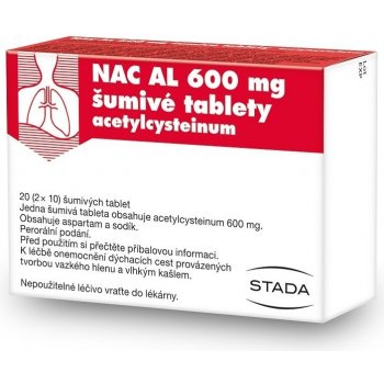 NAC AL 600MG TBL EFF 20(2X10)