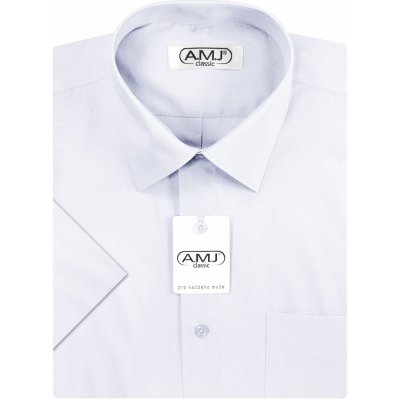 Chlapecká košile AMJ klasická s krátkým rukávem bílá od 630 Kč - Heureka.cz