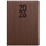 Ctirad Wood A5 Denní 2026 hnědá – Hledejceny.cz