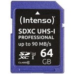 Intenso SDXC UHS-I 64 GB 3431490 – Hledejceny.cz