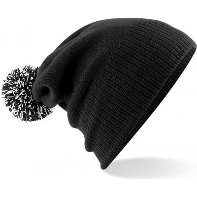 Beechfield Čepice Snowstar B 450 black-white – Hledejceny.cz