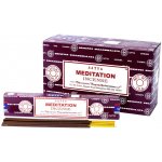 Satya indické Vonné tyčinky Nag Champa Meditation 15 g – Zboží Dáma