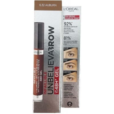 L’Oréal Paris Unbelieva Brow dlouhotrvající gel na obočí 105 Brunette 3,4 ml – Hledejceny.cz